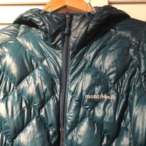 Montbell Superior Down Parka Teal Green
